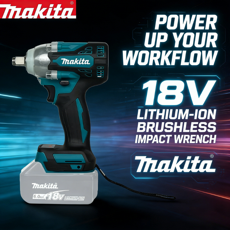 Power Tools Makita Set - Makita DTW300 18V Tool Set Brushless