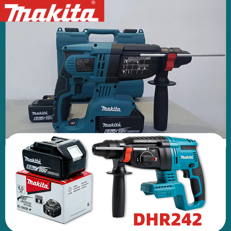 Power Tools Jack Hammer - Makita 6.0Ah Battery，Cordless Brushless Electric Hammer