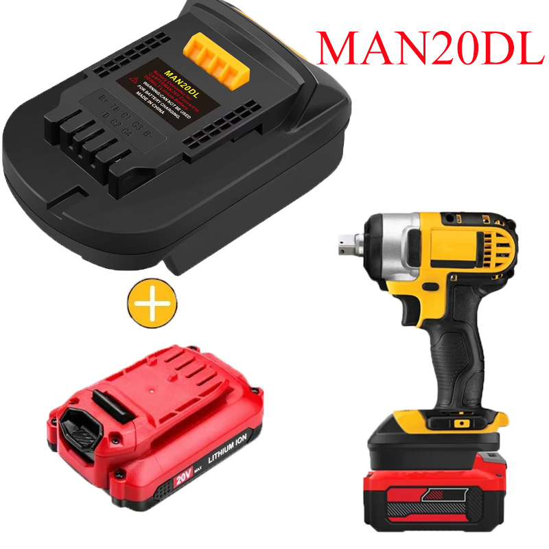 Dewalt Power Tools Xr - Battery Converter Adapter MAN20DL for DeWalt