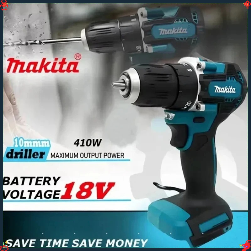 Power Tools Makita Set - Makita DHP487 18V Brushless Cordless Impact