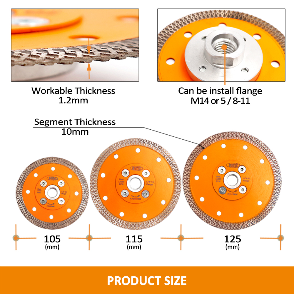 BGTEC 1pc 4/4.5/5inch Diamond  - مراجعة Angle Grinder 4.5 وسعره