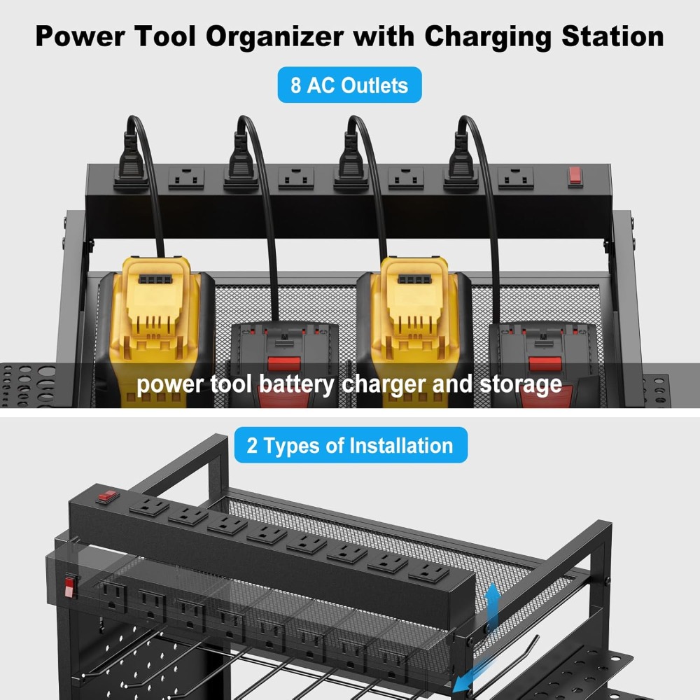 Heavy Duty Tool Organizer with - مراجعة Power Tools Toolstation وسعره