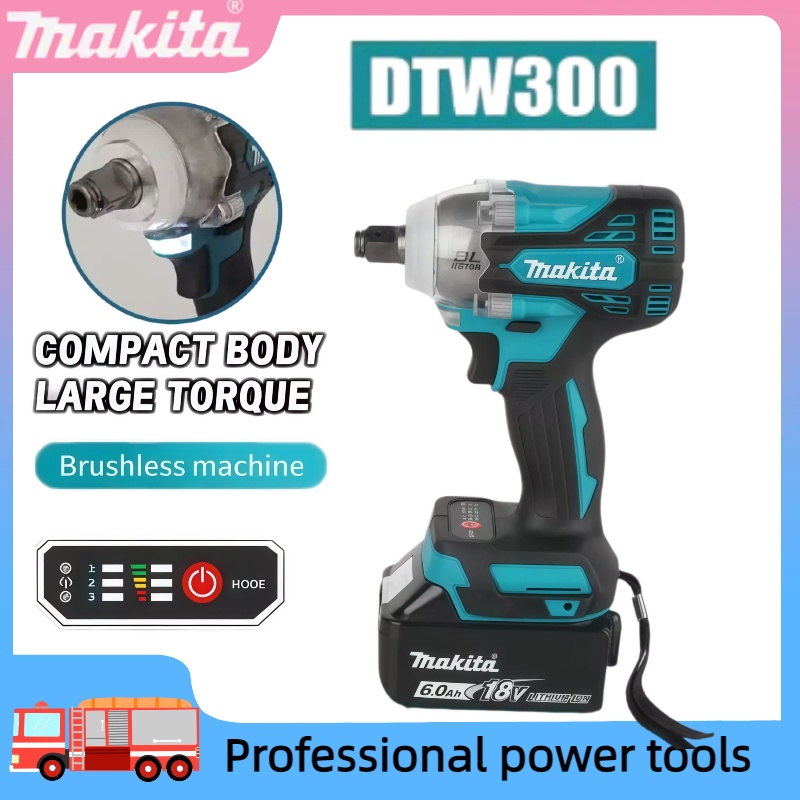 Makita DTW300 18V Tool Set Bru - مراجعة Power Tools Makita Set وسعره