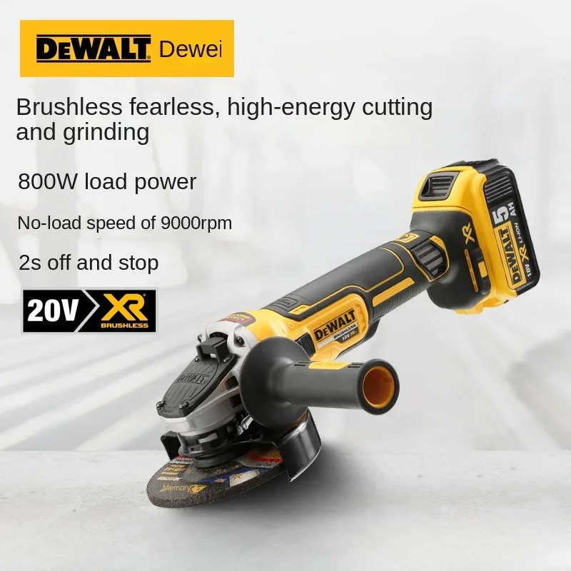 DEWALT DCG405 125mm flat head  - مراجعة Angle Grinder 4.5 وسعره
