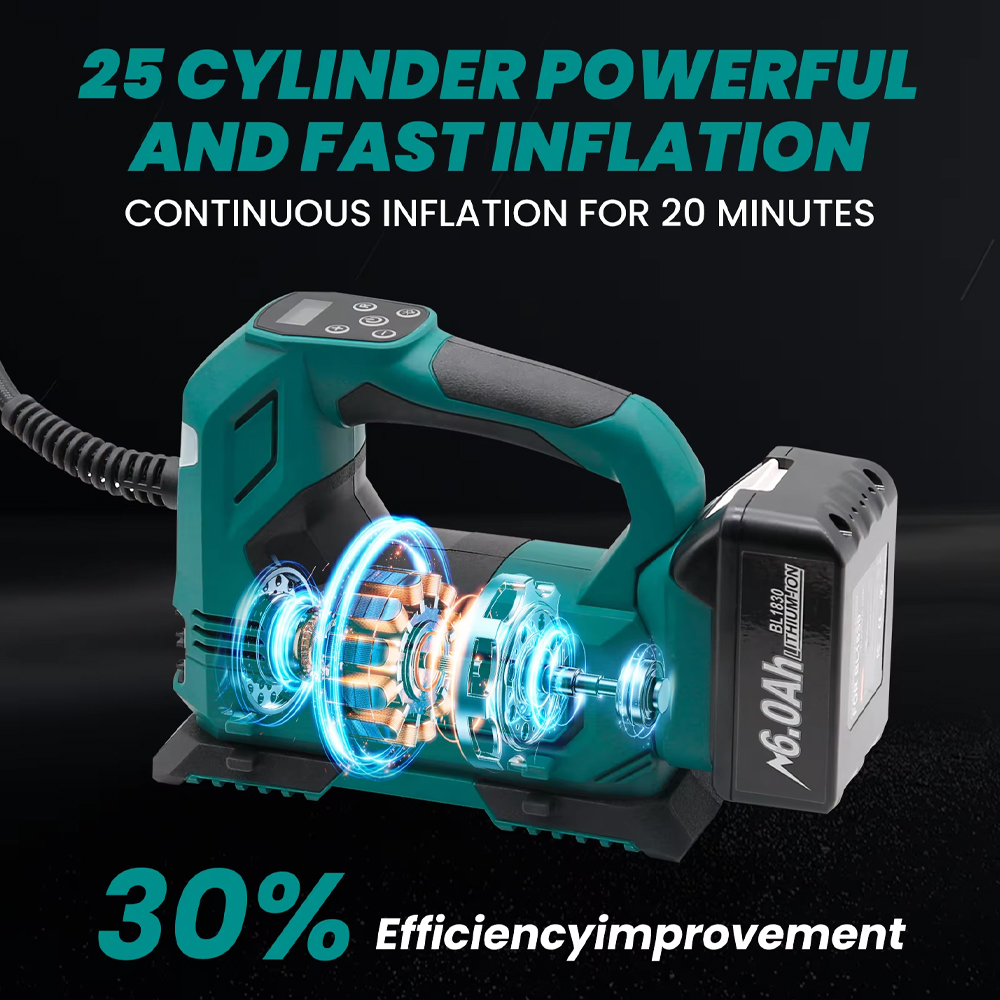 Cordless Tire Inflator For Mak - مراجعة Power Tools Makita وسعره