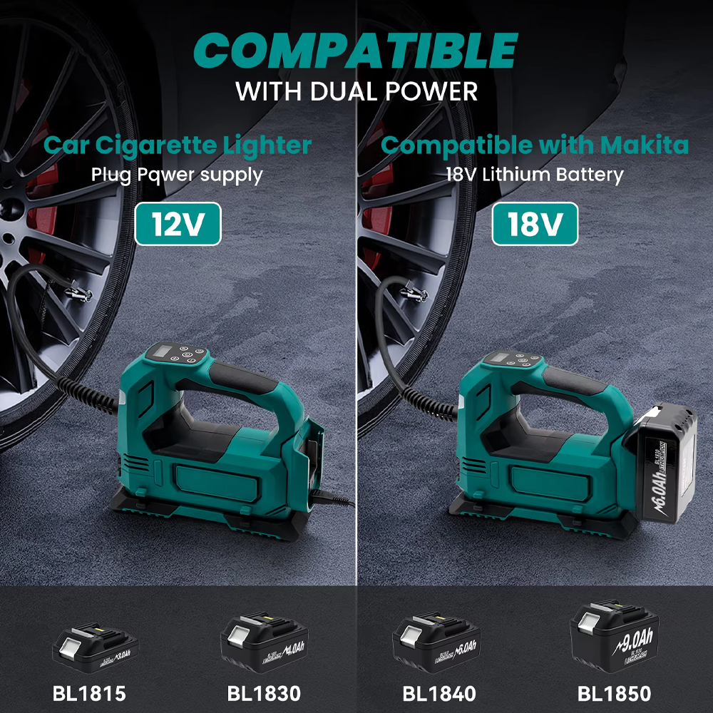 Cordless Tire Inflator For Mak - مراجعة Power Tools Makita وسعره