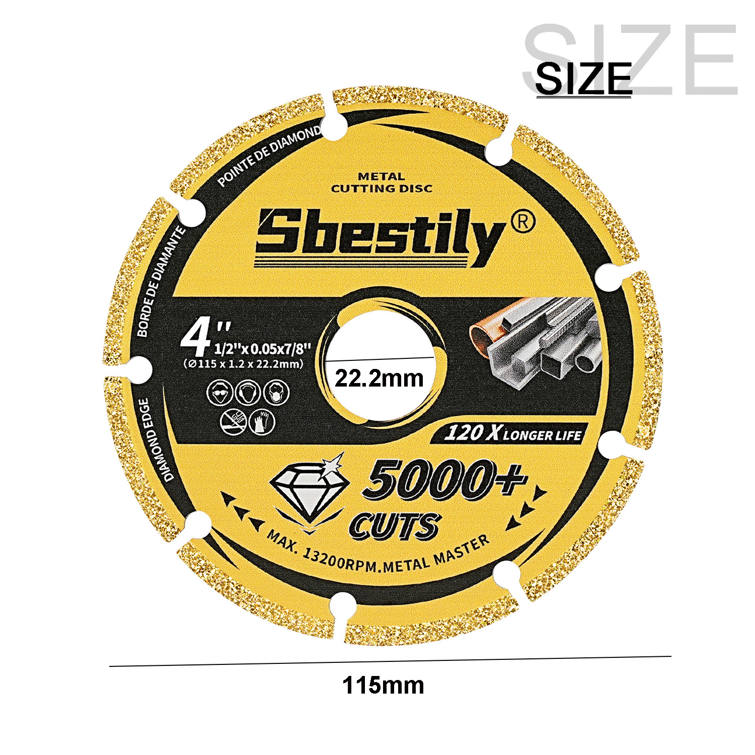 115mm Metal Cutting Wheel 4.5  - مراجعة Angle Grinder 4.5 وسعره