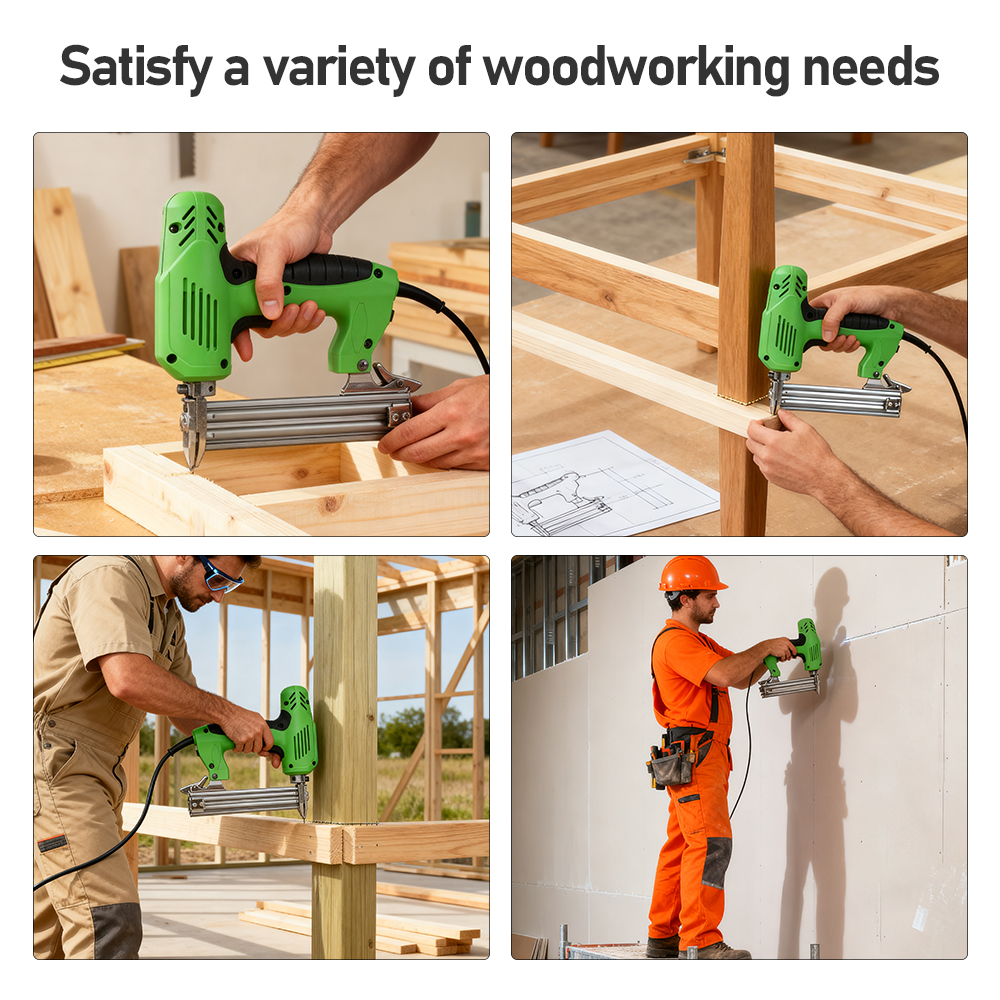 Manual Nailing Gun Electric Na - مراجعة Staple Gun Electric وسعره