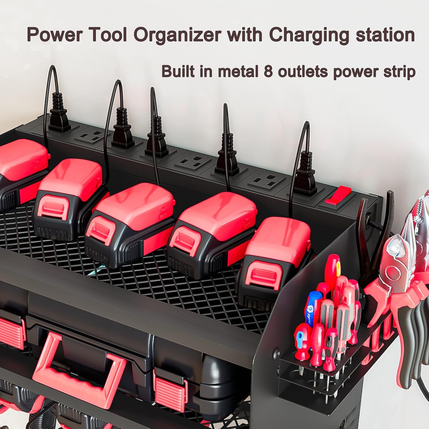Heavy Duty Metal Tool Storage  - مراجعة Power Tools Toolstation وسعره