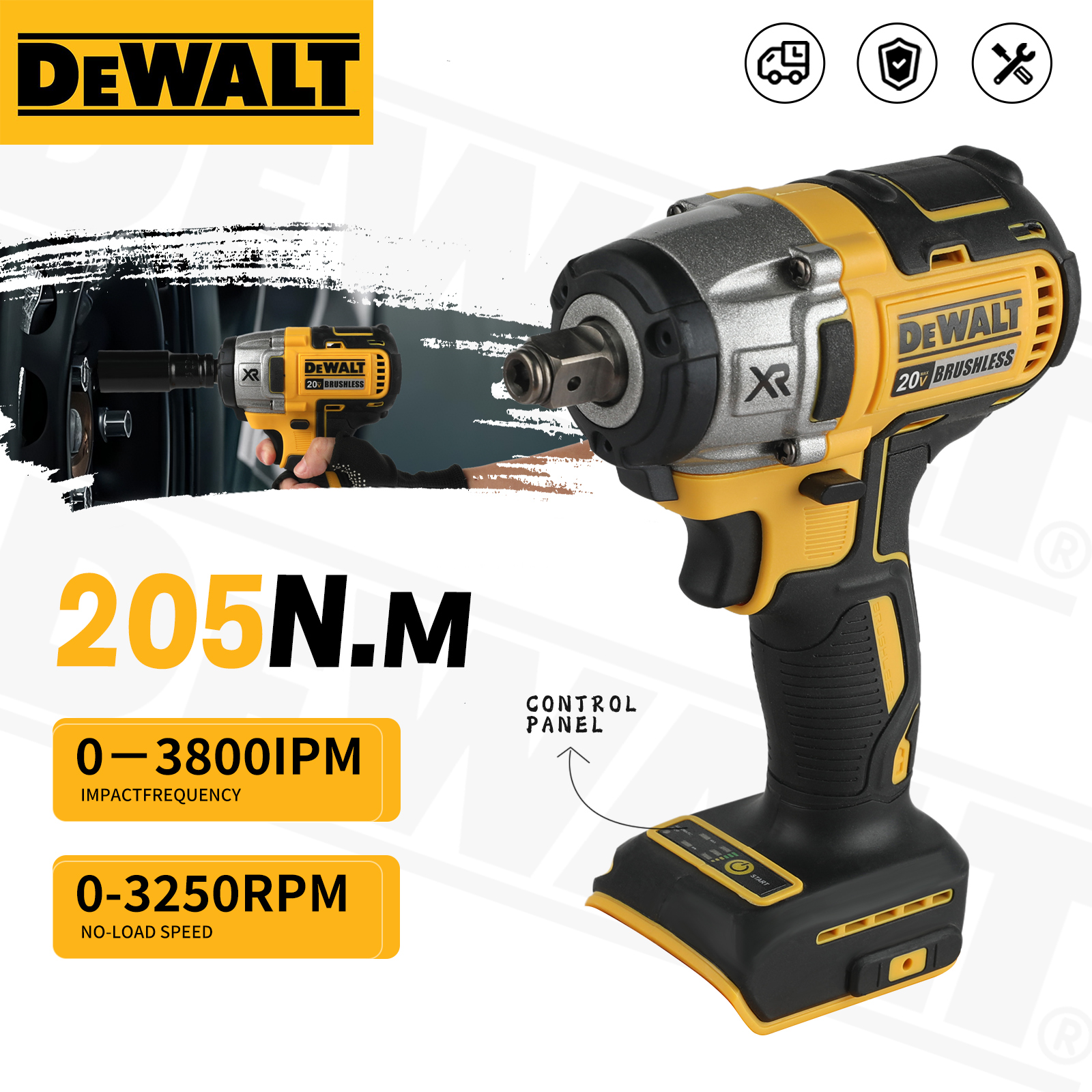 DEWALT 20V Max XR Brushless Im - مراجعة Dewalt Power Tools Xr وسعره