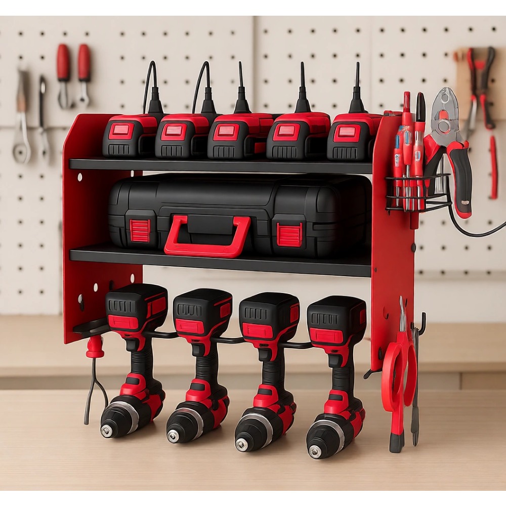 Wall Mount Power Tool Organize - مراجعة Power Tools Toolstation وسعره