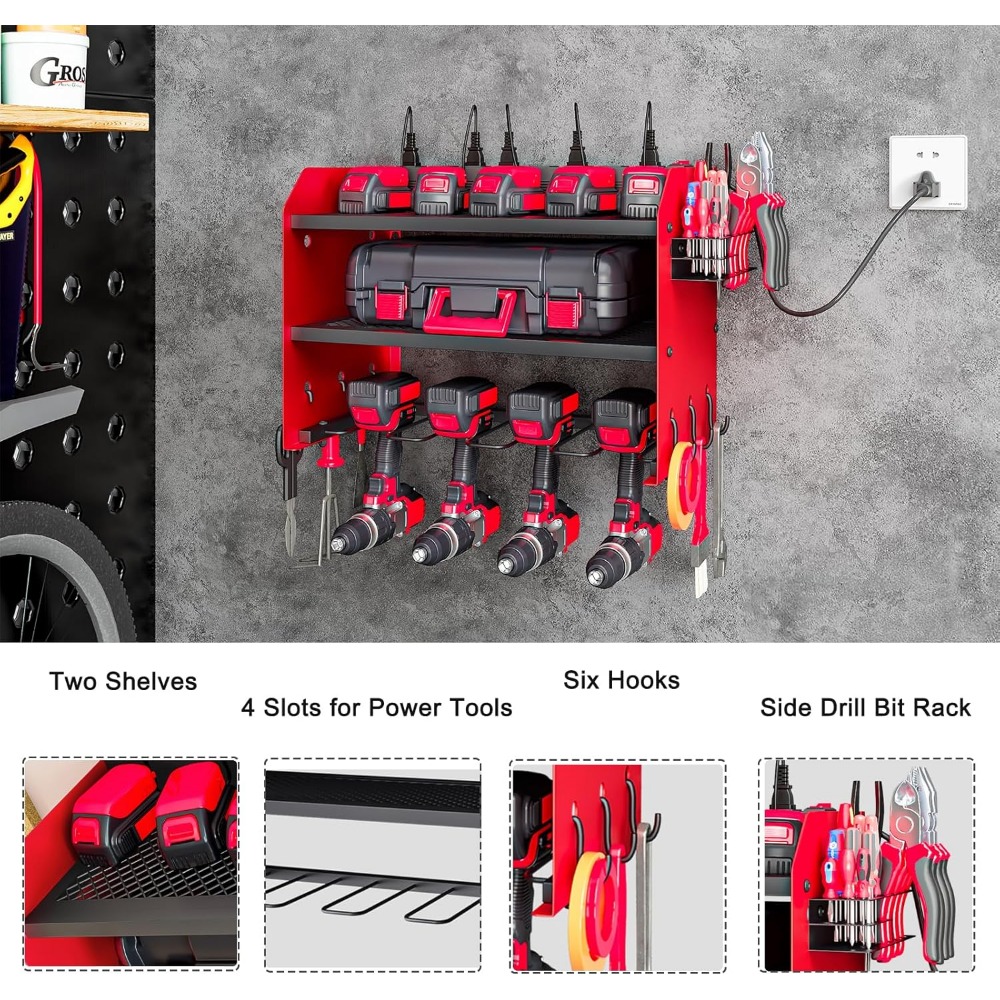 Wall Mount Power Tool Organize - مراجعة Power Tools Toolstation وسعره