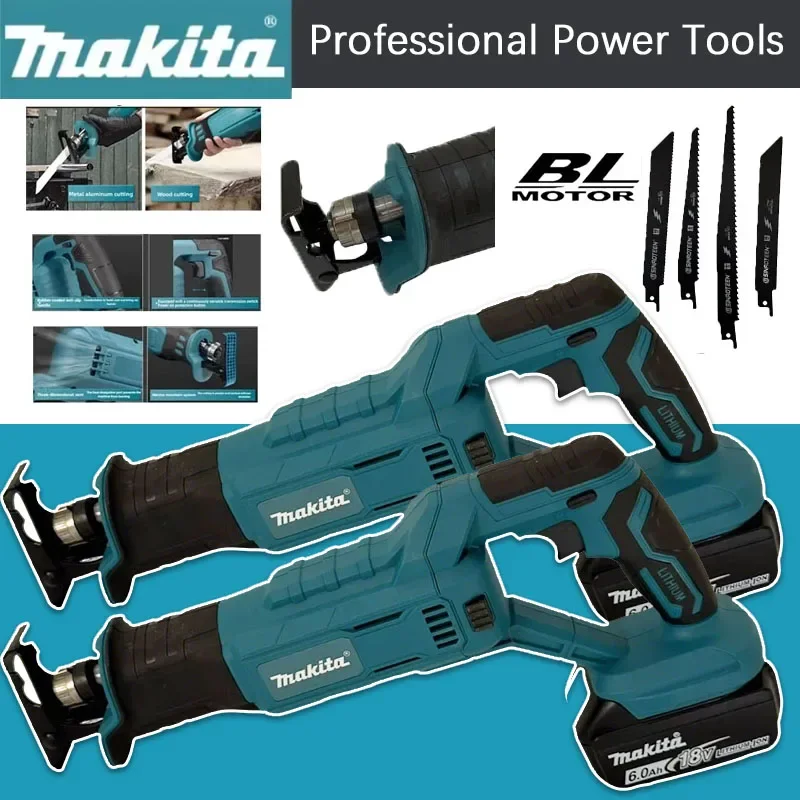 Makita Brushless Reciprocating - مراجعة Power Tools Makita Set وسعره