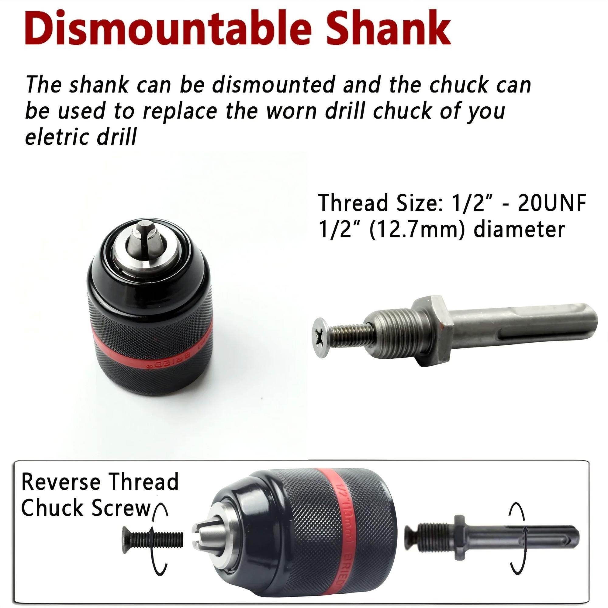 1/4 Inch Hex Shank SDS Plus Sq - مراجعة Power Tools Repairs وسعره