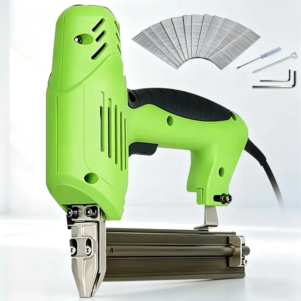 220V Electric Nail Gun Stapler - مراجعة Staple Gun Electric وسعره