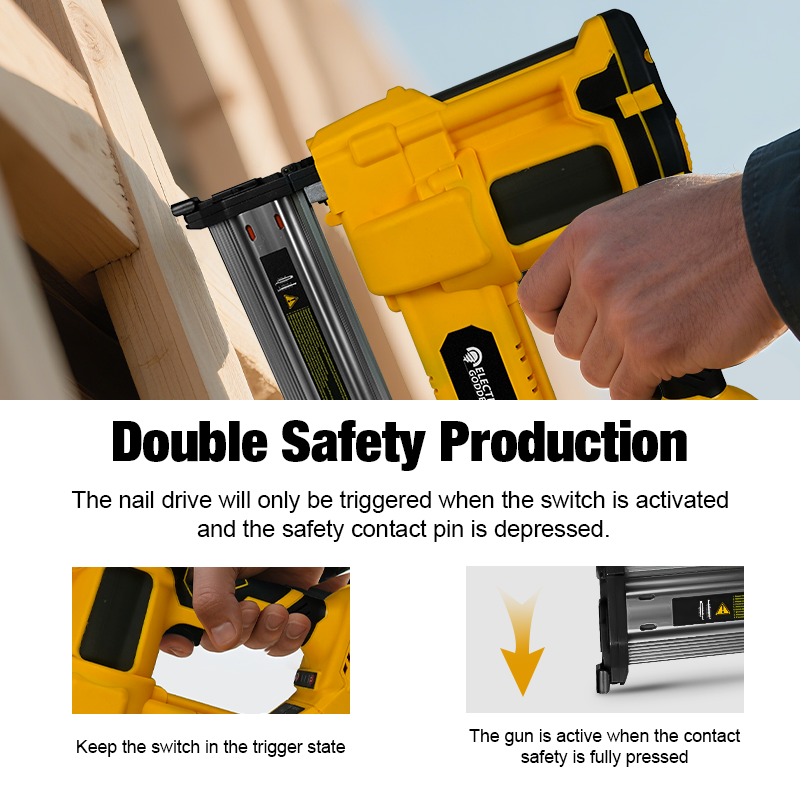 50mm Brushless Electric Nail G - مراجعة Staple Gun Electric وسعره