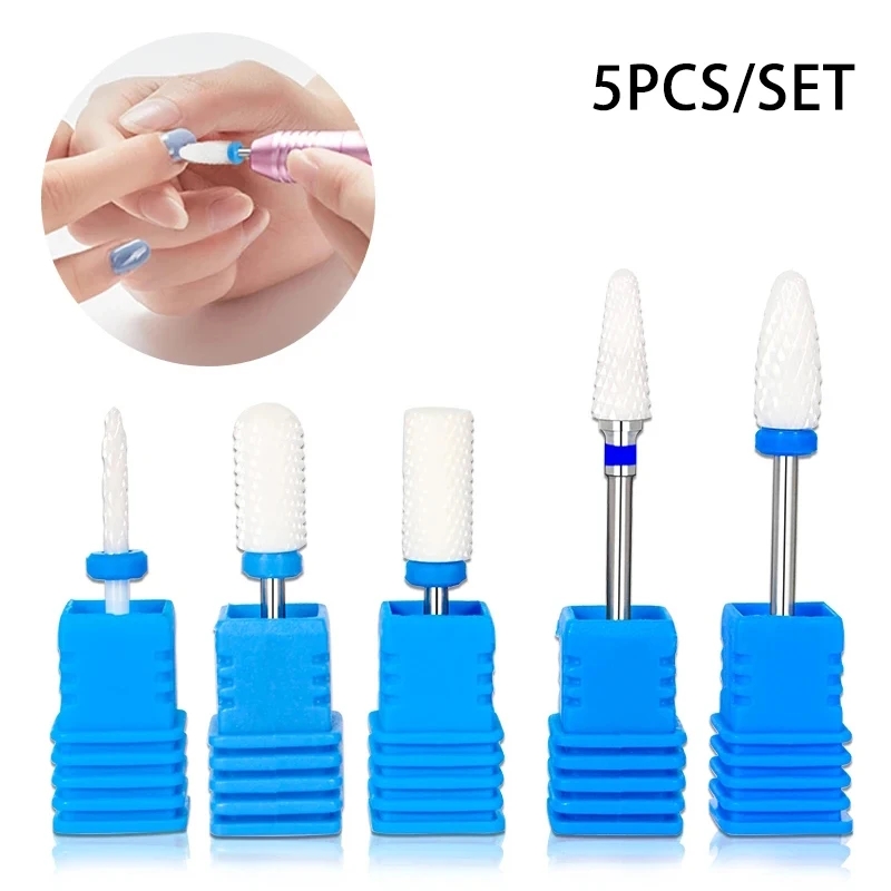 5 PCS/Set Ceramic Nail Drill B - مراجعة Power Tools Jack وسعره