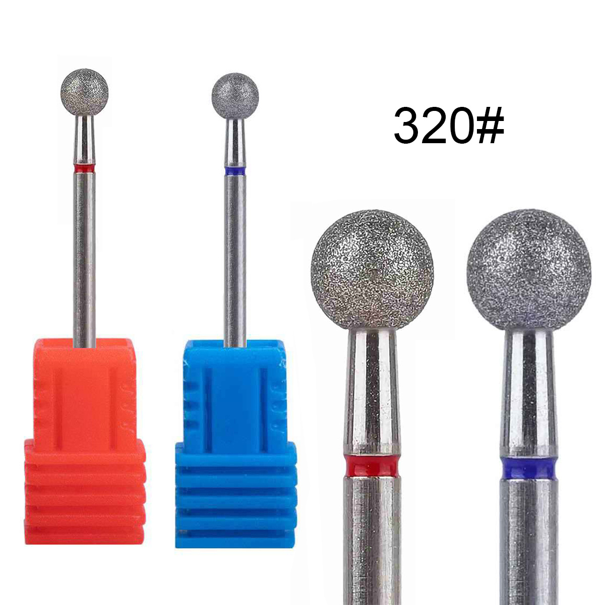 1/2/4Pcs Diamond Nail Drill Bi - مراجعة Power Tools Jack وسعره