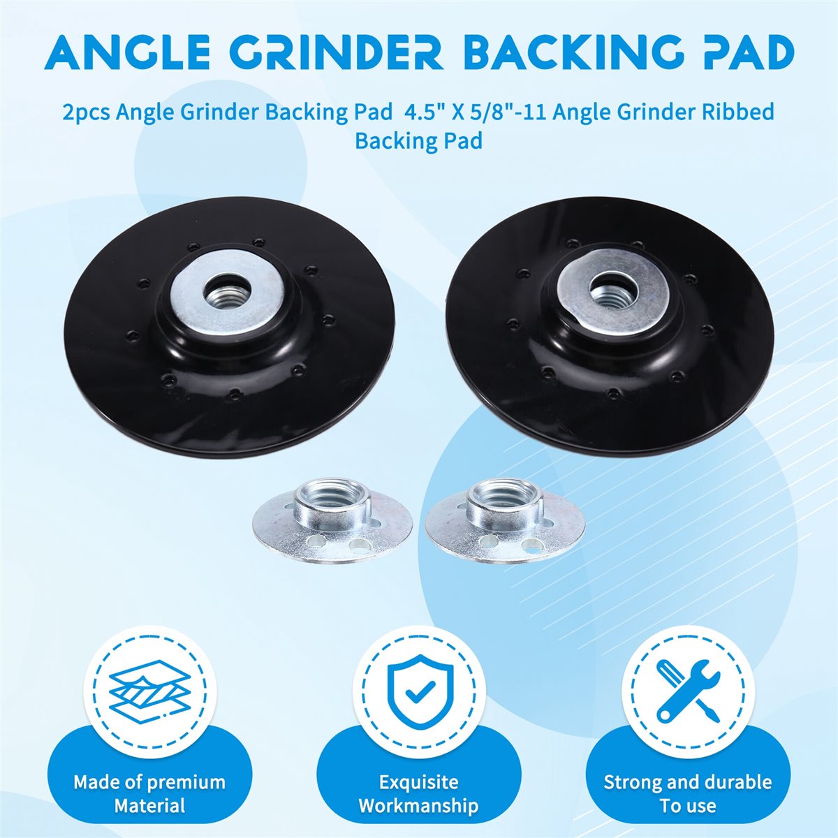 2PCS Angle Grinder Backing Pad - مراجعة Angle Grinder 4.5 وسعره