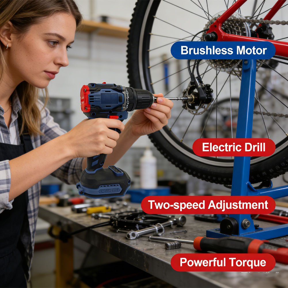 Brushless Electric Screwdriver - مراجعة Power Tools Makita Set وسعره
