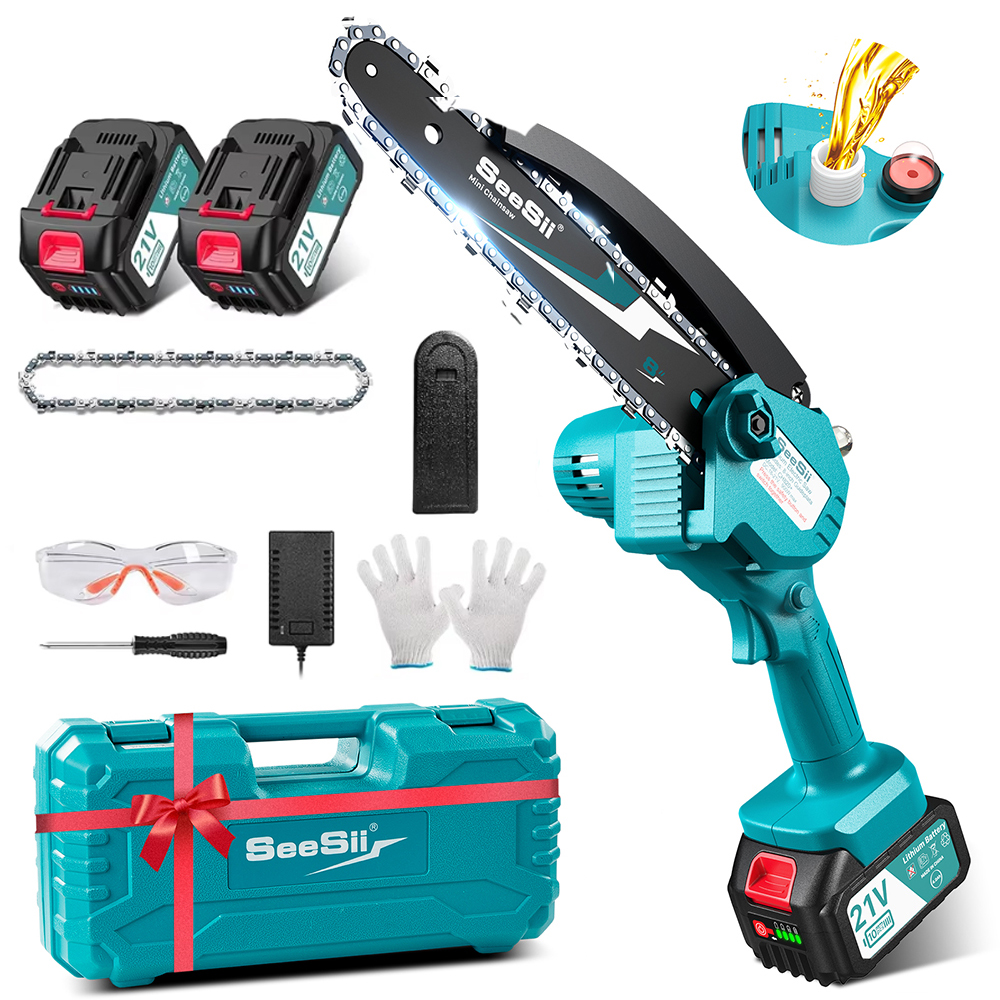 SEESII 8'' Mini Cordless Chain - مراجعة Power Tools Makita Set وسعره