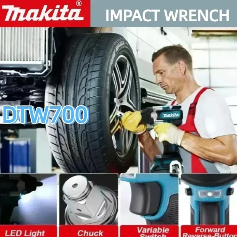Makita DTW700 Brushless Electr - مراجعة Power Tools Makita Set وسعره