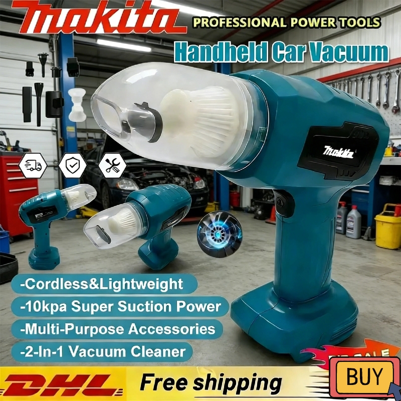 Makita  Mini Car Vacuum Cleane - مراجعة Power Tools Makita وسعره