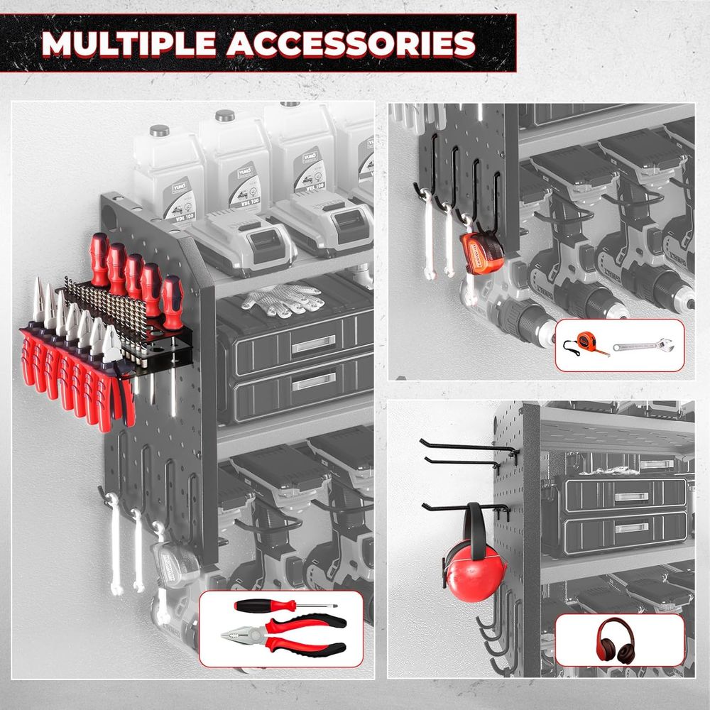Power Tool Organizer with Char - مراجعة Power Tools Toolstation وسعره