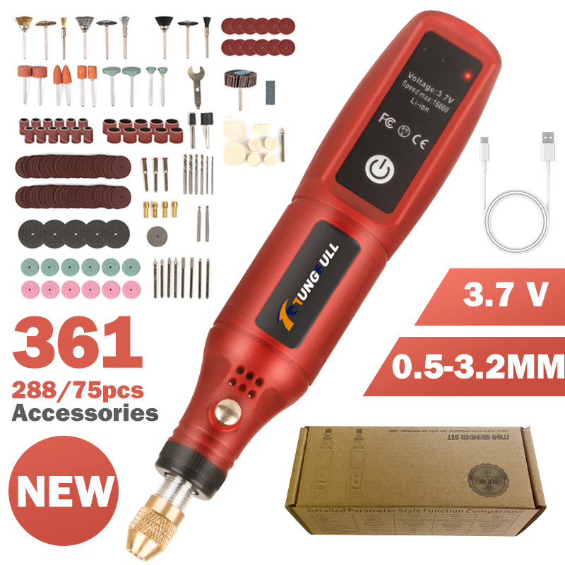 USB Rechargeable Cordless Engr - مراجعة Power Tools Jack وسعره