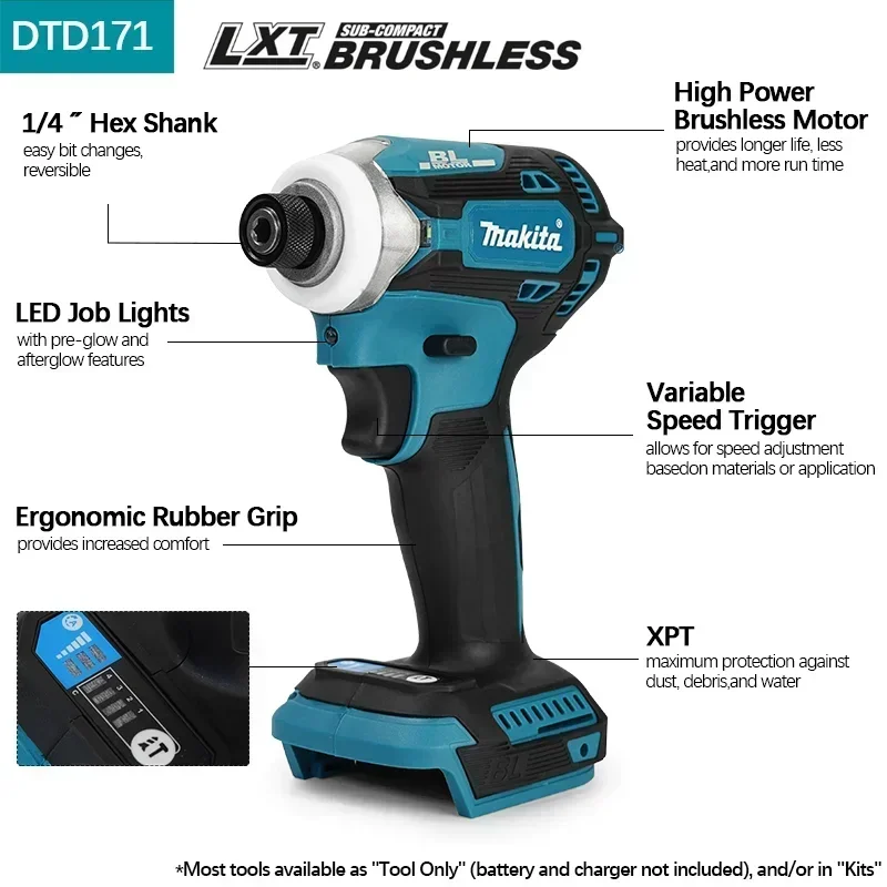 Makita DTD171 Brushless Impact - مراجعة Impact Driver Cordless وسعره