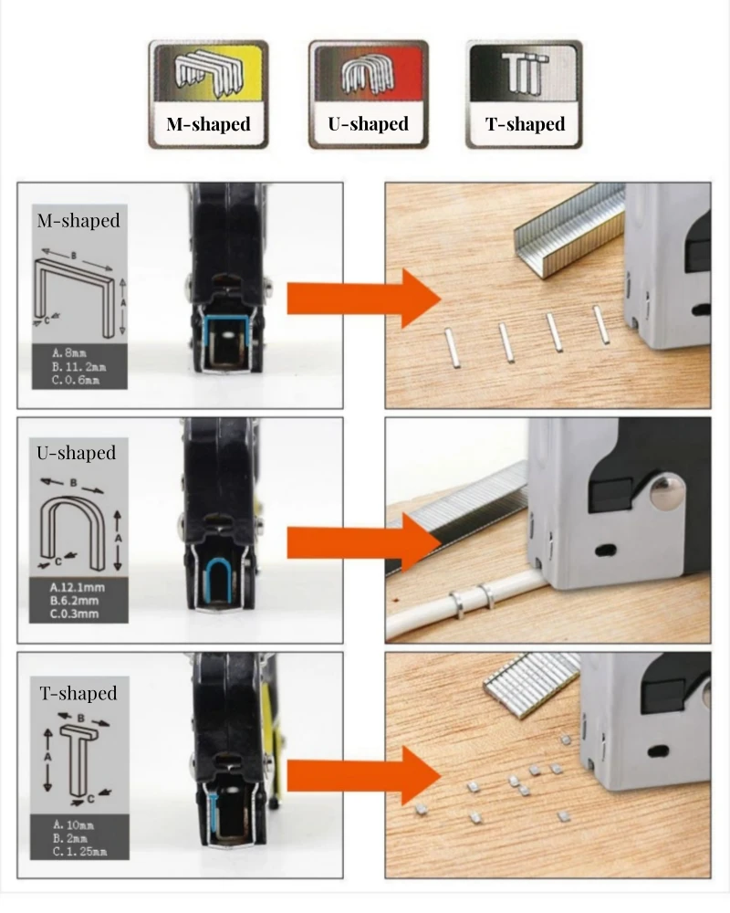 8mm 10mm 12mm Staples For Elec - مراجعة Staple Gun Electric وسعره