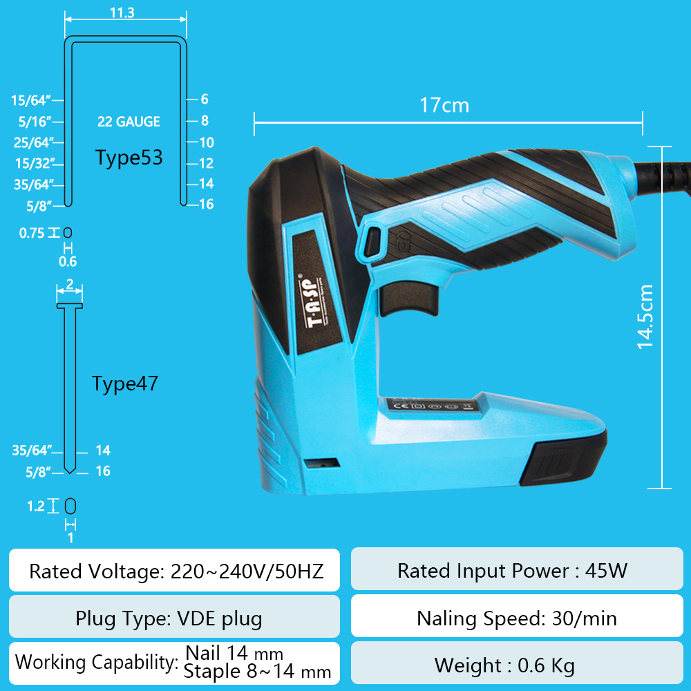 230V 2 in 1 Electric Staple Gu - مراجعة Staple Gun Electric وسعره