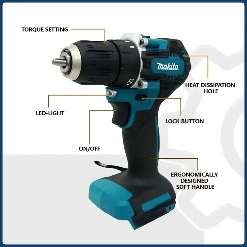 Makita DHP487 18V Brushless Co - مراجعة Power Tools Makita Set وسعره