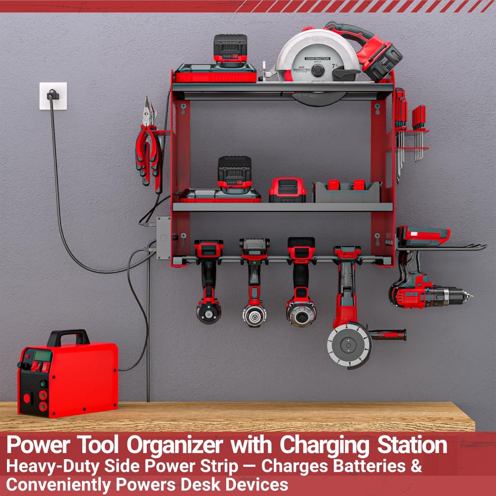 Heavy Duty Power Tool Organize - مراجعة Power Tools Toolstation وسعره