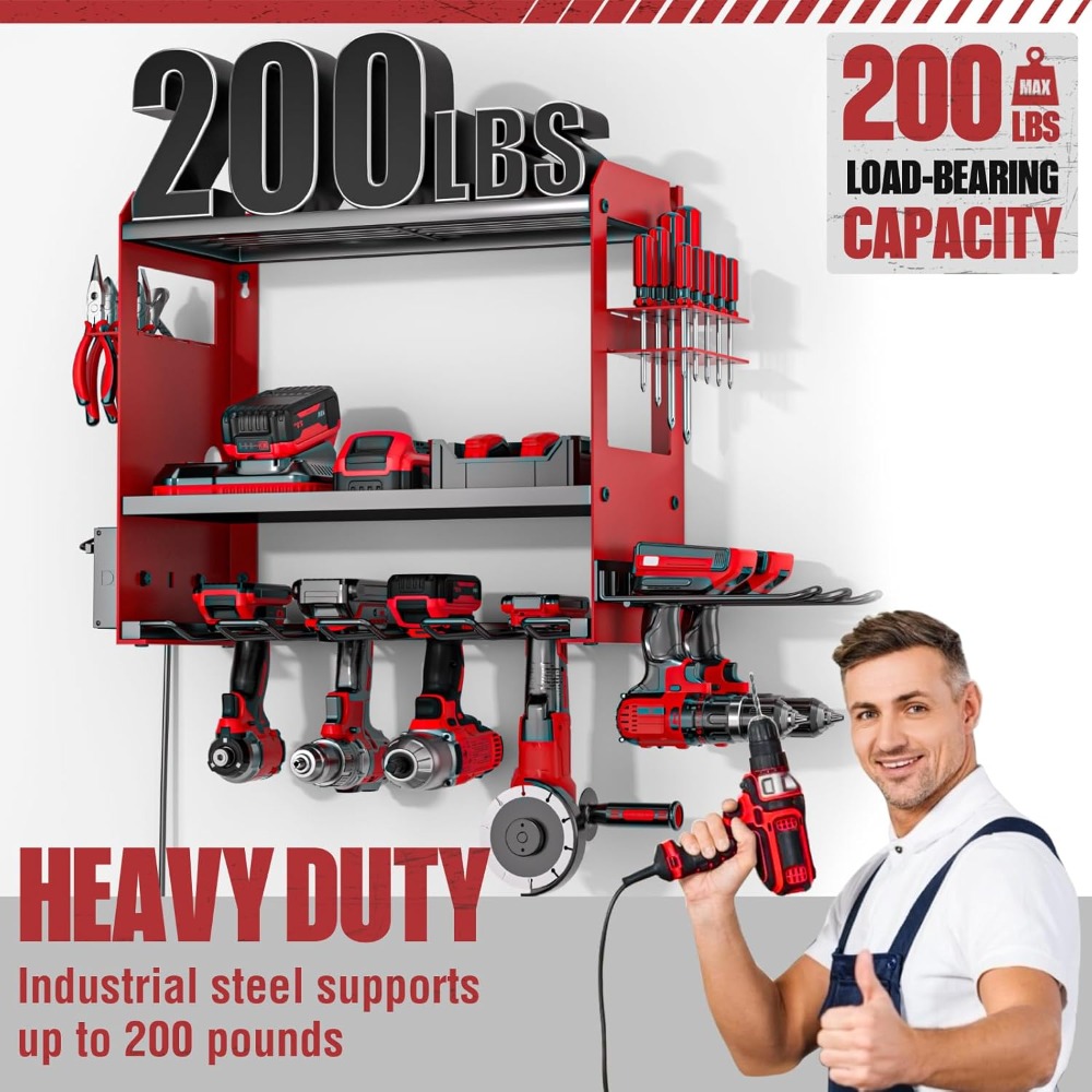 Heavy Duty Power Tool Organize - مراجعة Power Tools Toolstation وسعره