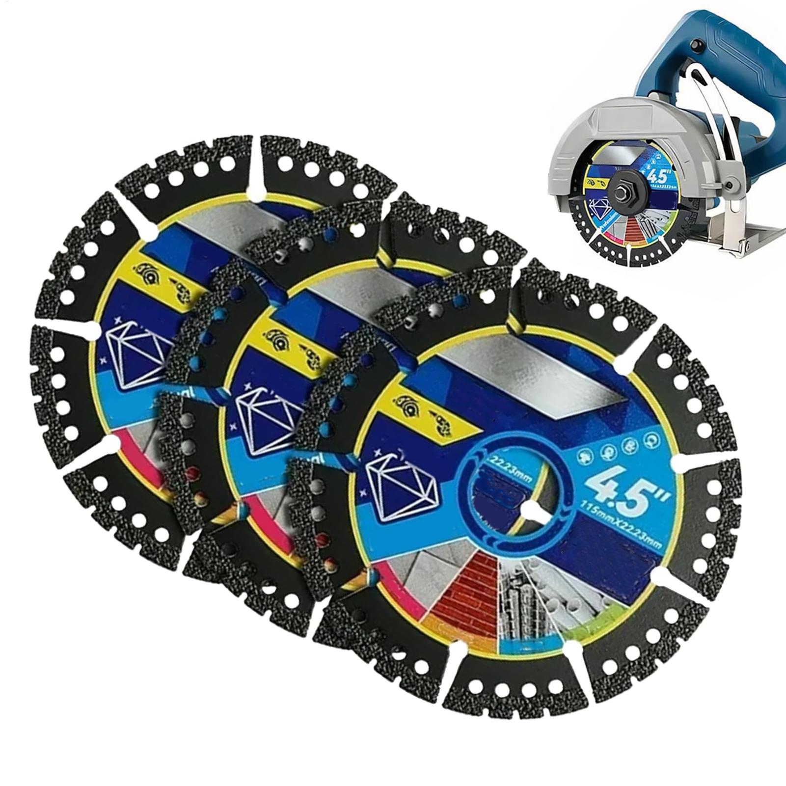 Saw Disc Wheel 3 pcs 4.5 Inch  - مراجعة Angle Grinder 4.5 وسعره