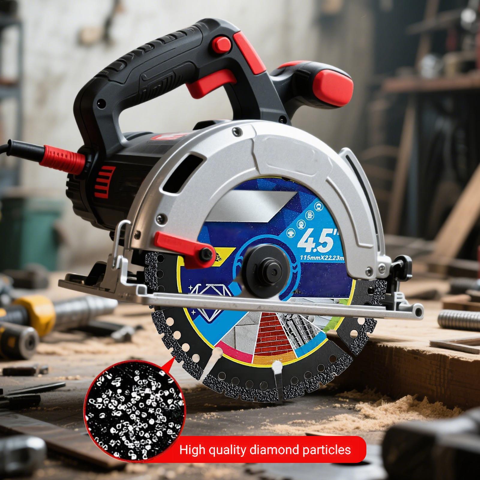 Saw Disc Wheel 3 pcs 4.5 Inch  - مراجعة Angle Grinder 4.5 وسعره