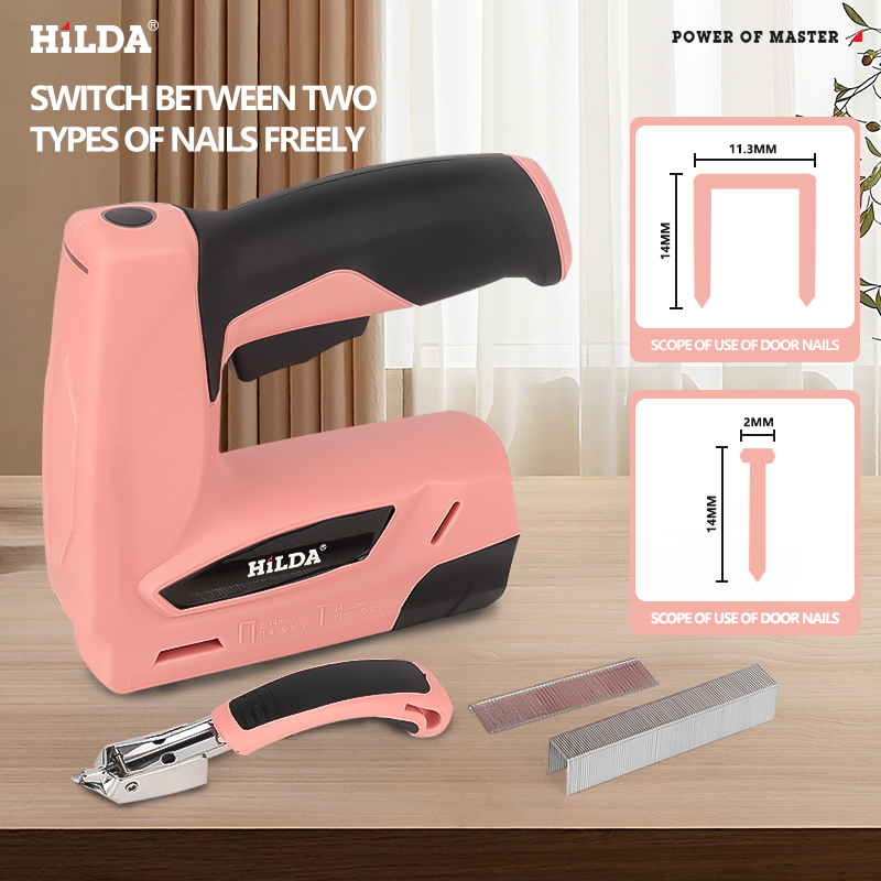 HILDA Electric Staple Nail Gun - مراجعة Staple Gun Electric وسعره
