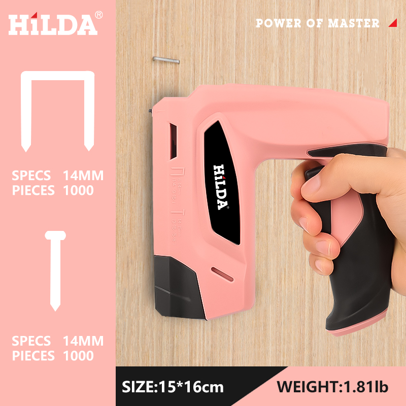 HILDA Electric Staple Nail Gun - مراجعة Staple Gun Electric وسعره