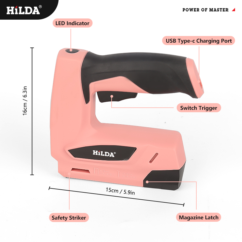 HILDA Electric Staple Nail Gun - مراجعة Staple Gun Electric وسعره