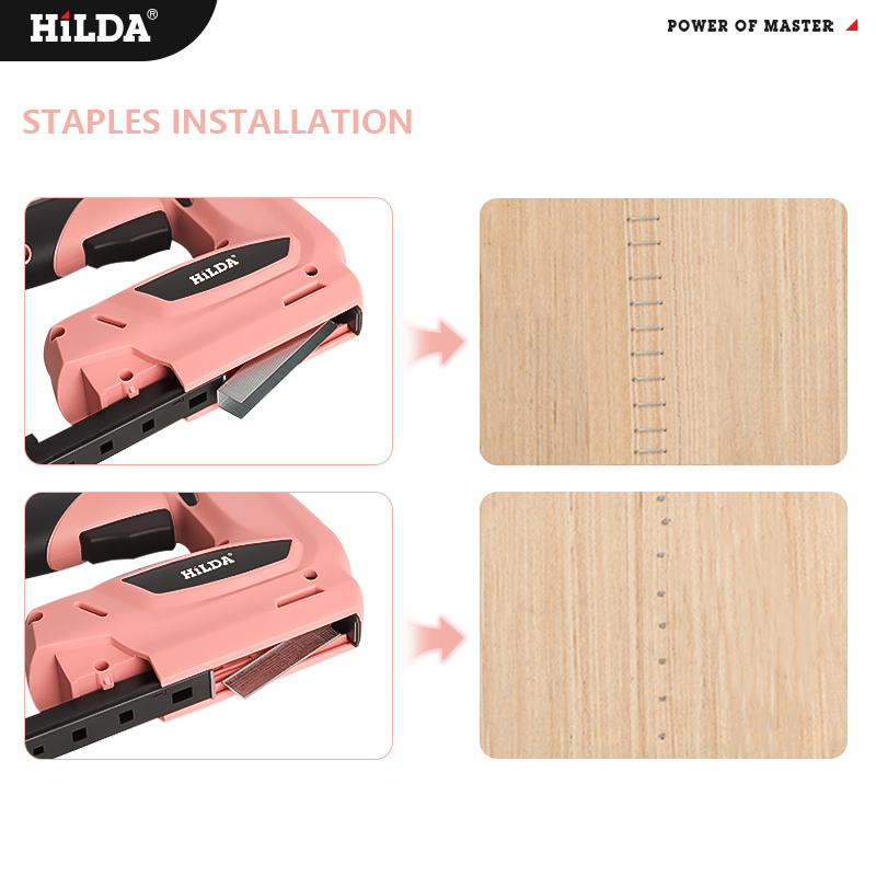 HILDA Electric Staple Nail Gun - مراجعة Staple Gun Electric وسعره