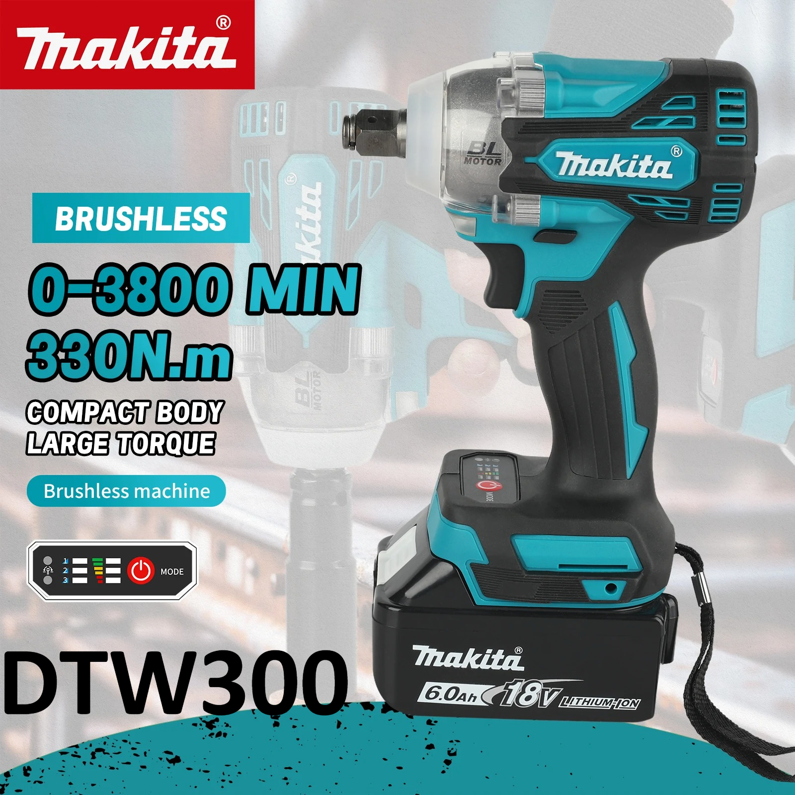 Makita DTW300 18V Tool Set Bru - مراجعة Power Tools Repairs وسعره