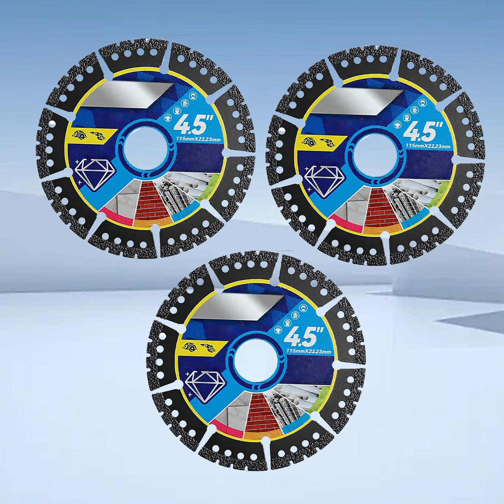 Saw Disc Wheel 3 pcs 4.5 Inch  - مراجعة Angle Grinder 4.5 وسعره