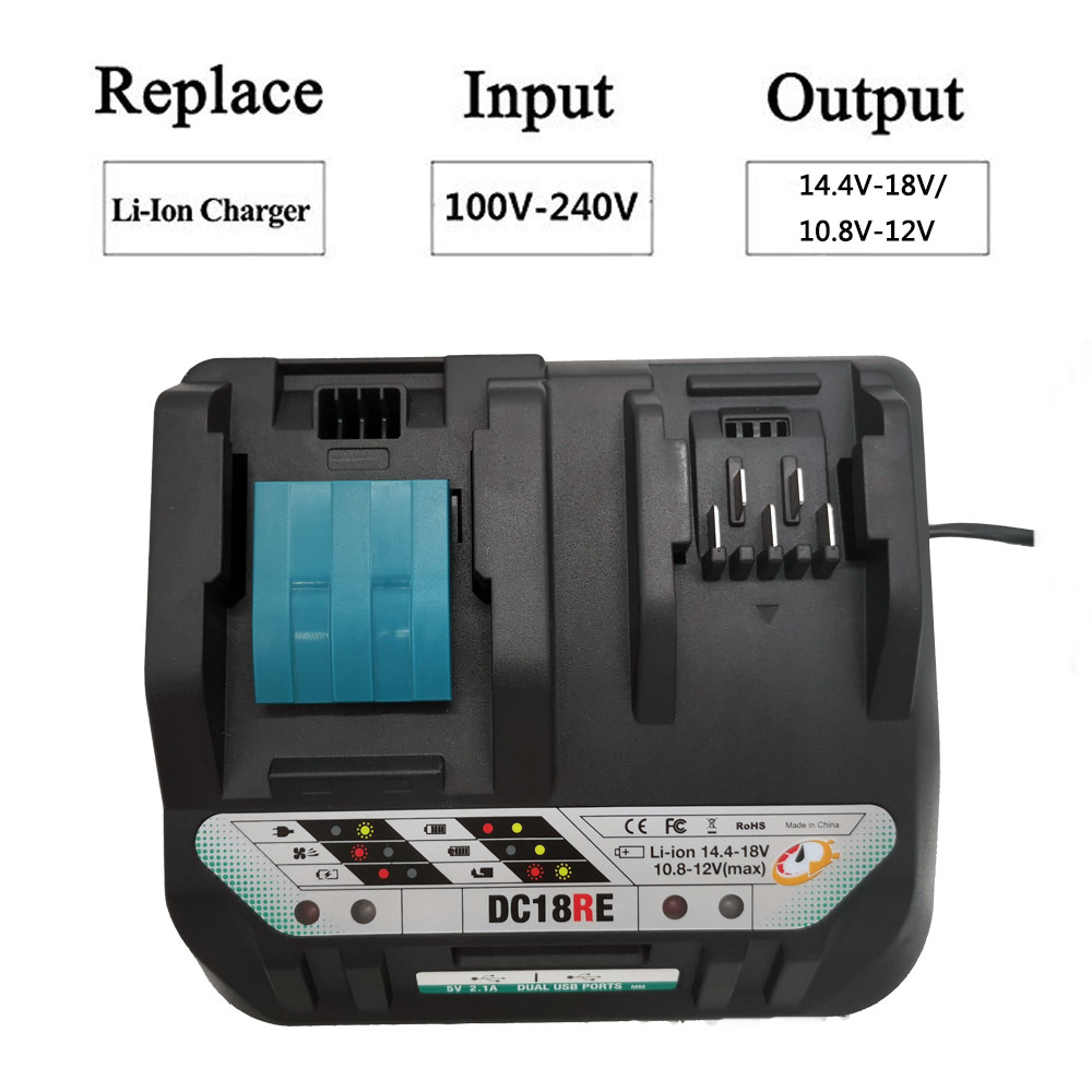 Portable Dual-Port Charger Lit - مراجعة Power Tools Toolstation وسعره