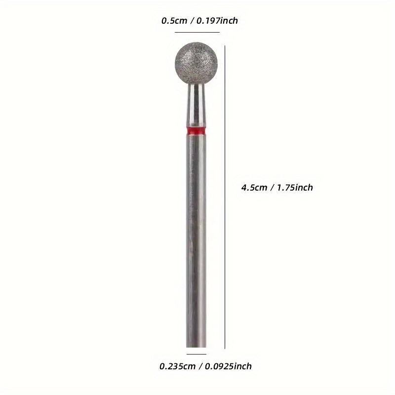 1Pcs Diamond Nail Drill Bit Ro - مراجعة Power Tools Jack وسعره