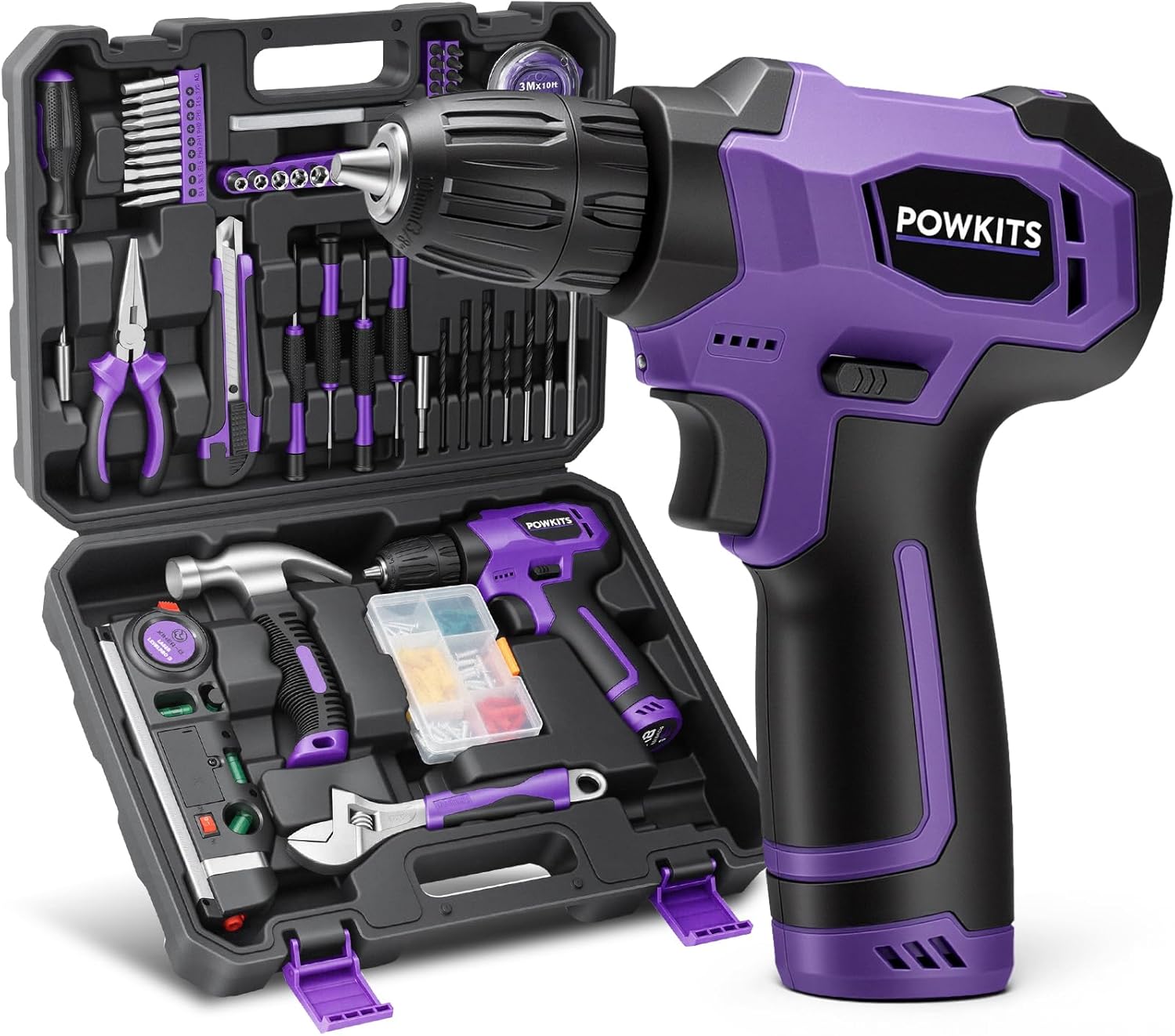 8V Cordless Drill Set, 139-Pie - مراجعة Power Tools Repairs وسعره