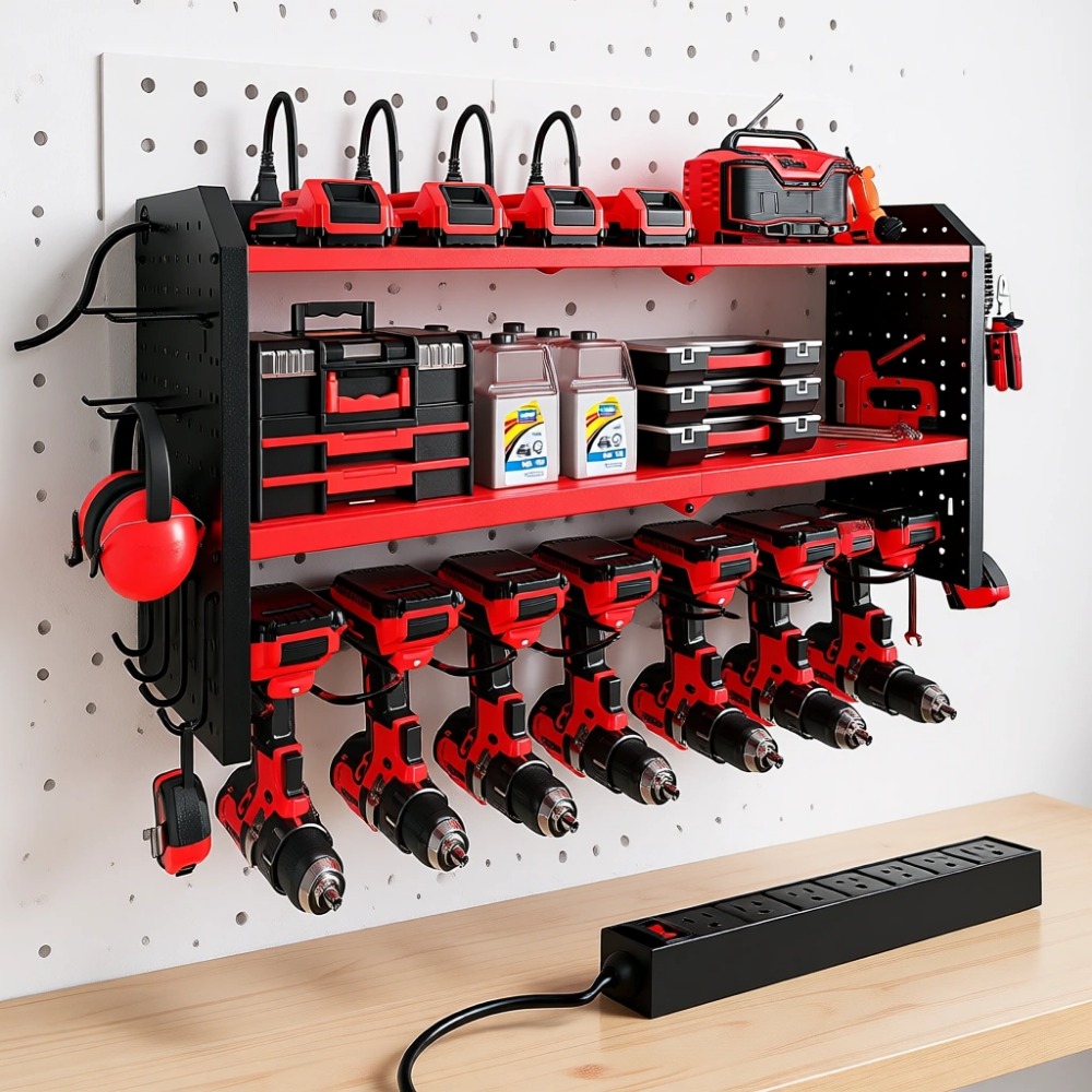 Wall Mount Power Tool Organize - مراجعة Power Tools Toolstation وسعره