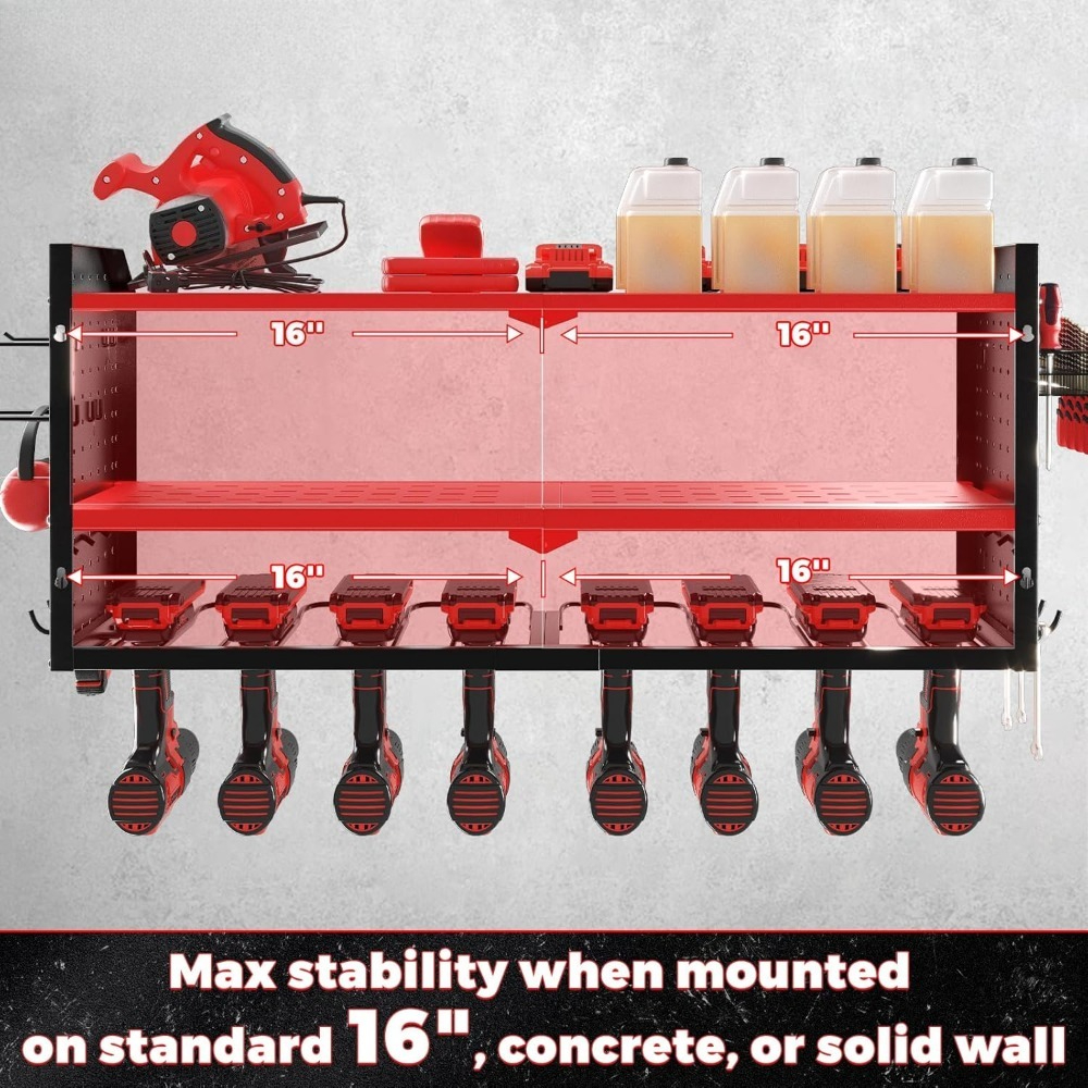 Wall Mount Power Tool Organize - مراجعة Power Tools Toolstation وسعره