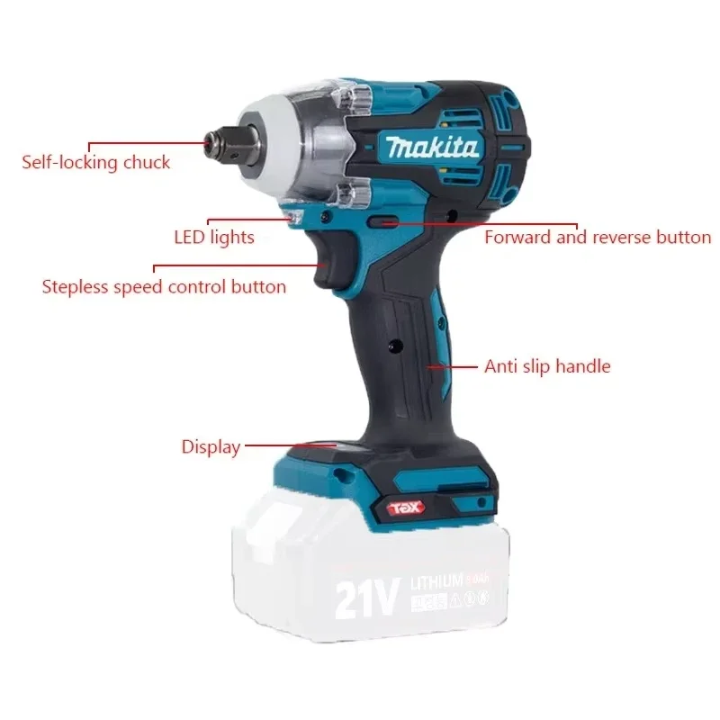 Makita TW004G 630N.m Brushless - مراجعة Power Tools Makita وسعره