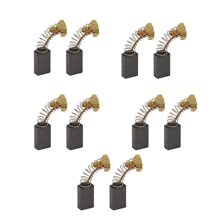 10Pcs Carbon Brush for Rotary  - مراجعة Power Tools Jack Hammer وسعره
